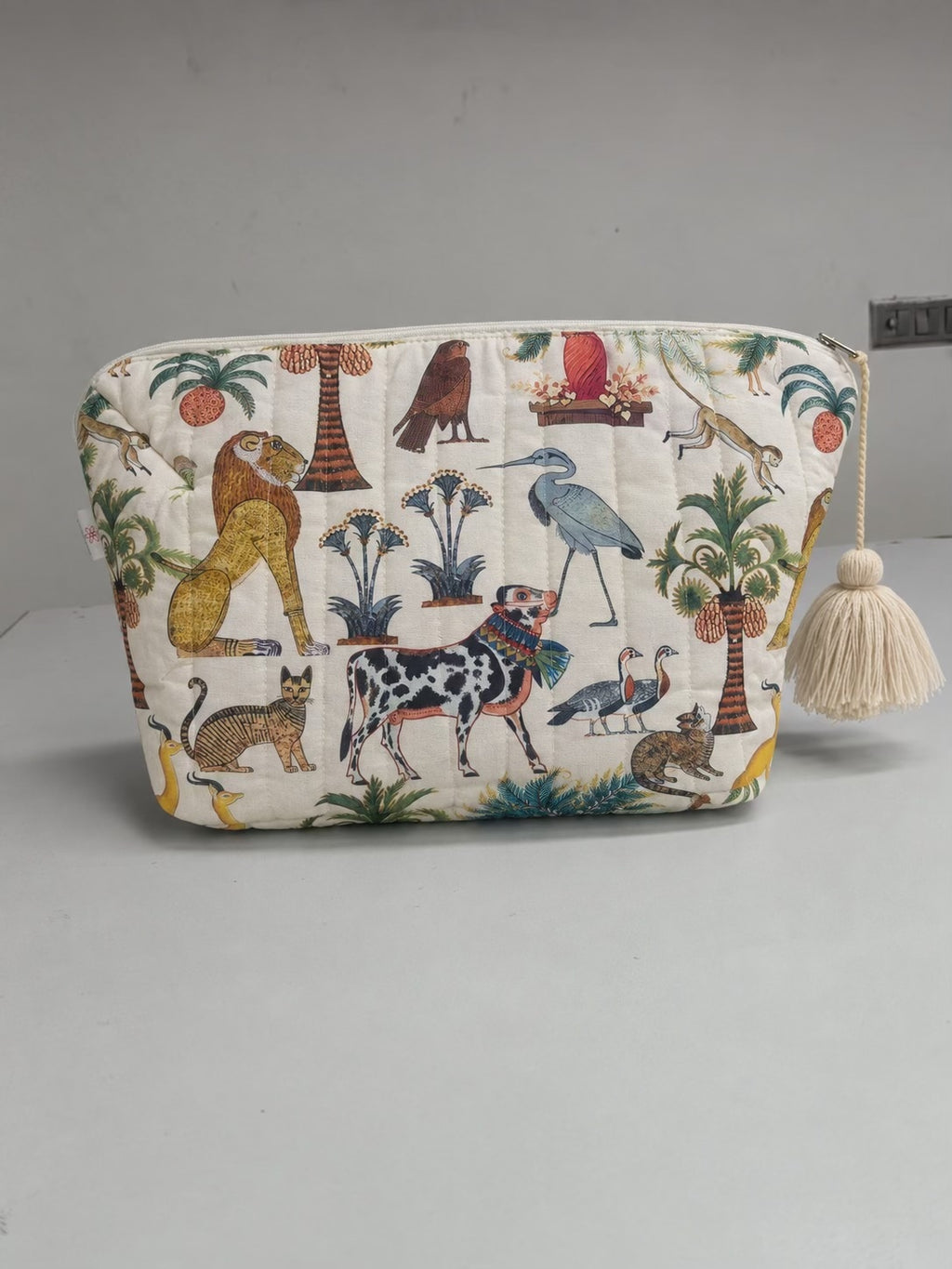 Animal Print 3-Pouch Travel Set